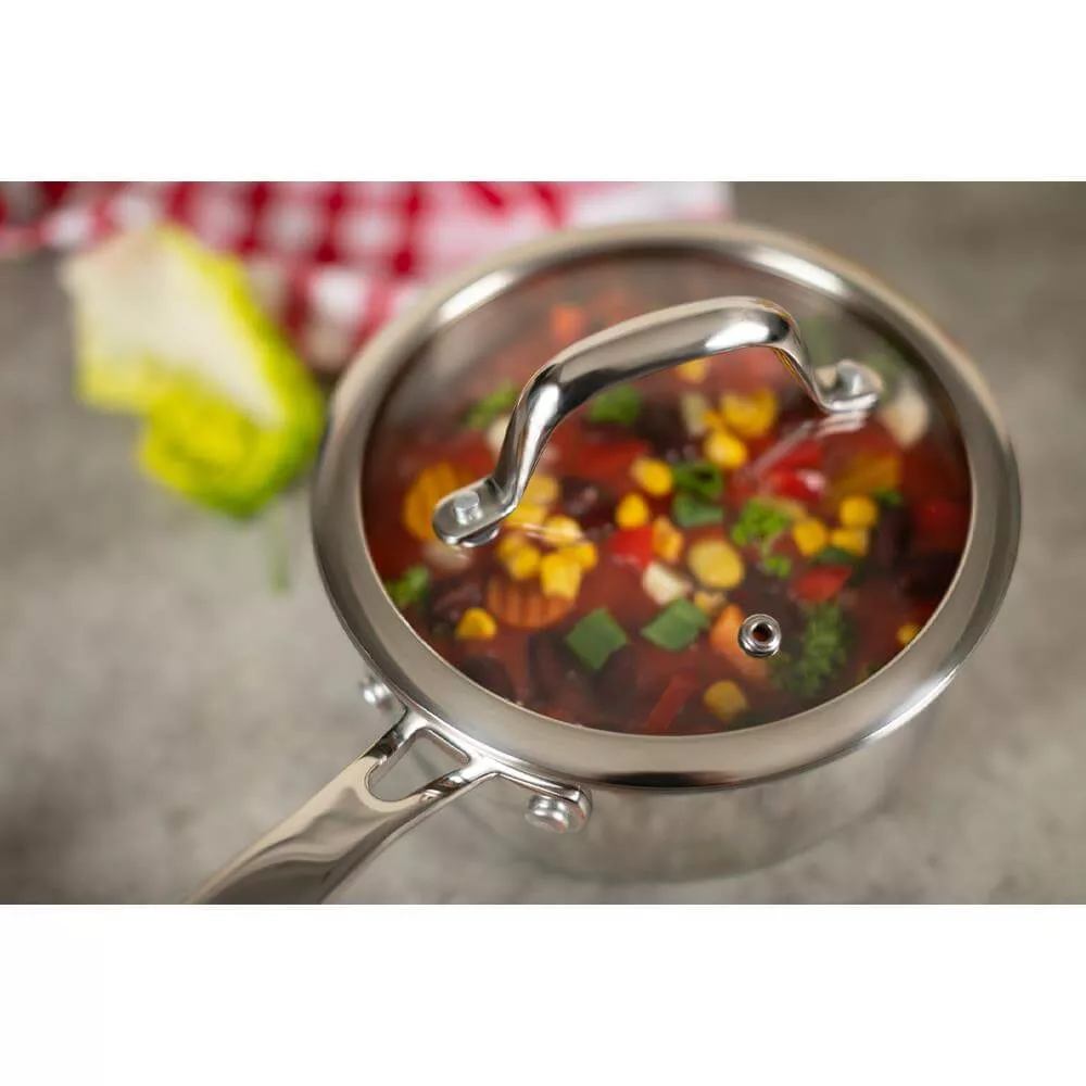 Kuhn Rikon Allround Stainless Steel Saucepan